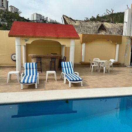 Blue Coast With Pool And Ocean View 10 To 35 P Villa Akapulko Dış mekan fotoğraf