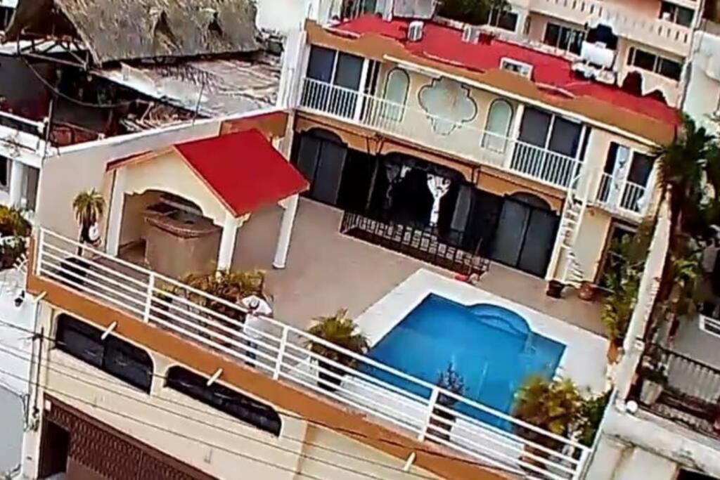 Blue Coast With Pool And Ocean View 10 To 35 P Villa Akapulko Dış mekan fotoğraf