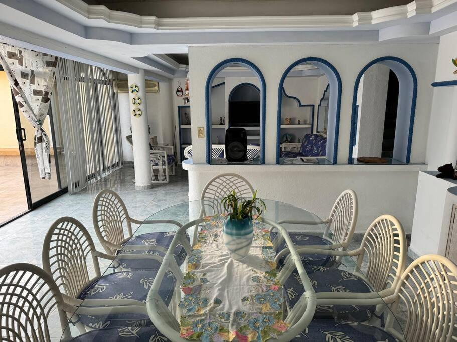 Blue Coast With Pool And Ocean View 10 To 35 P Villa Akapulko Dış mekan fotoğraf