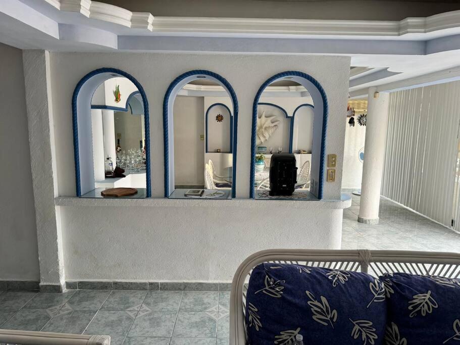 Blue Coast With Pool And Ocean View 10 To 35 P Villa Akapulko Dış mekan fotoğraf